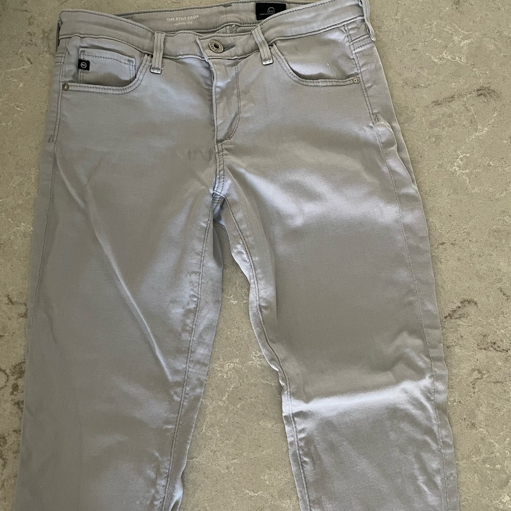 AG crop jeans